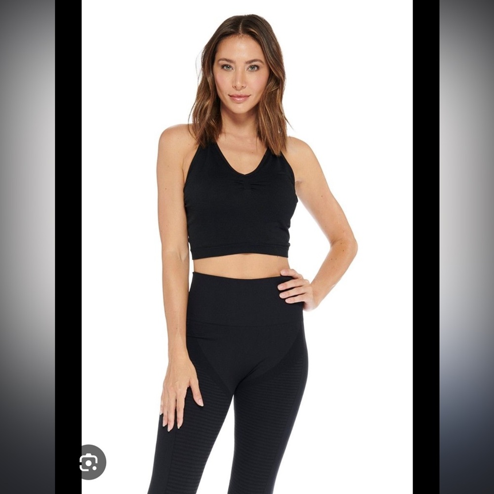 Electric Yoga Black Elle Long Bra Size XS/S NWT